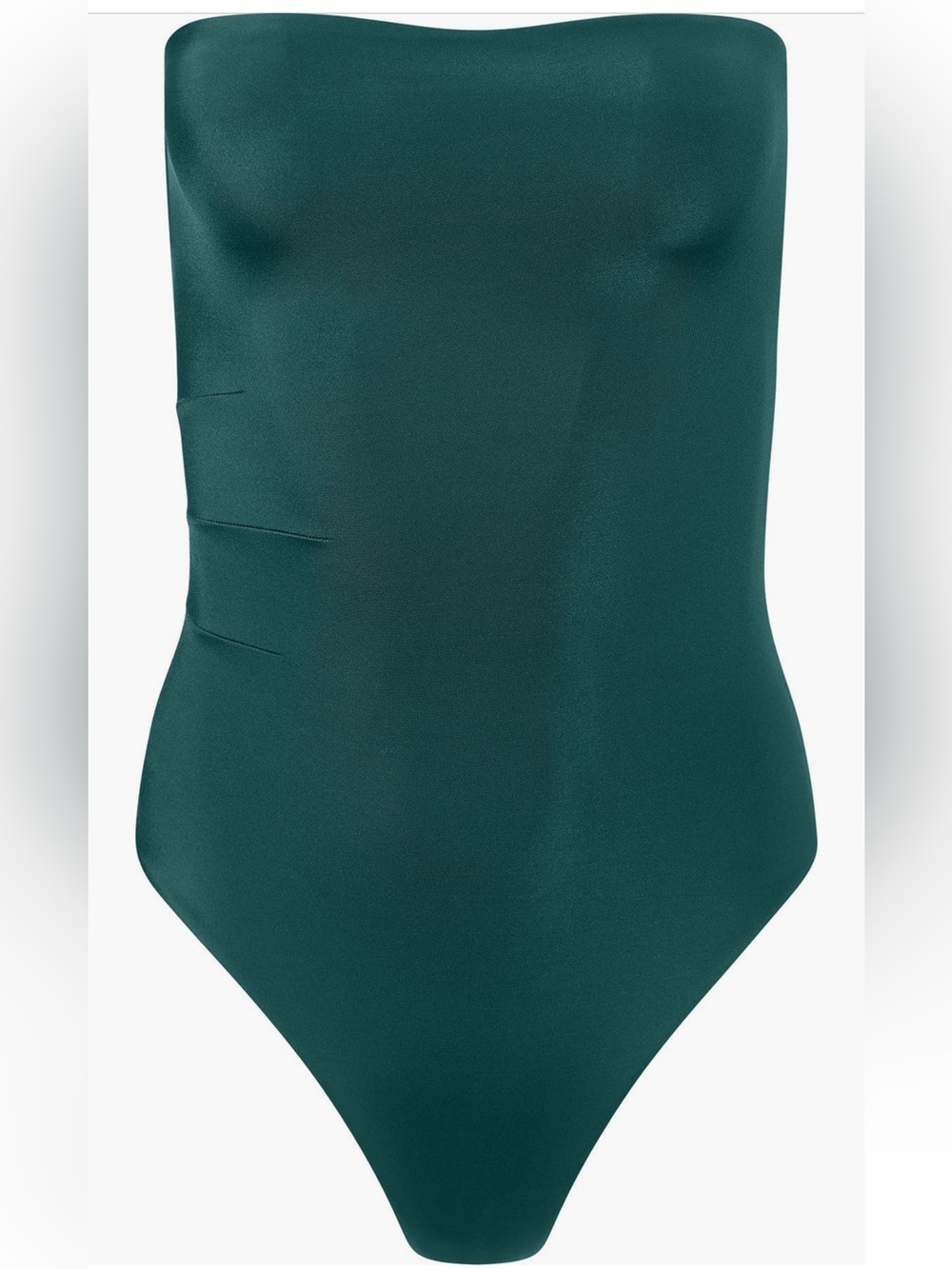 NEW Onia Bardot Strapless One-Piece Swimsuit in Sea Moss